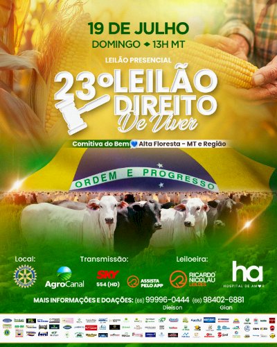 23º LEILÃO DIREITO DE VIVER