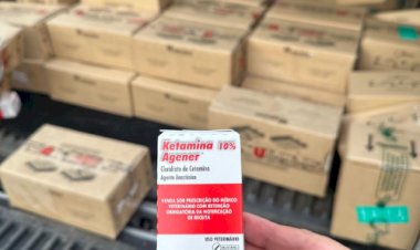 Operação desarticula esquema nacional de desvio de cetamina veterinária para o uso como droga