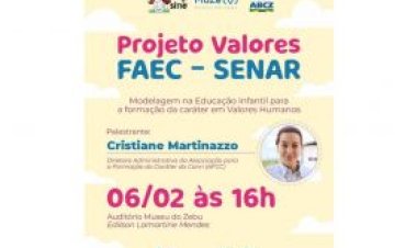 Museu do Zebu recebe lançamento do Projeto Valores nesta sexta (6)