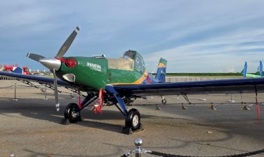 Avião agrícola a etanol no Show Safra MT promete economizar até 57% no bolso