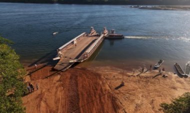 Estado autoriza balsa emergencial para garantir mobilidade entre Pedro Afonso e Tupirama