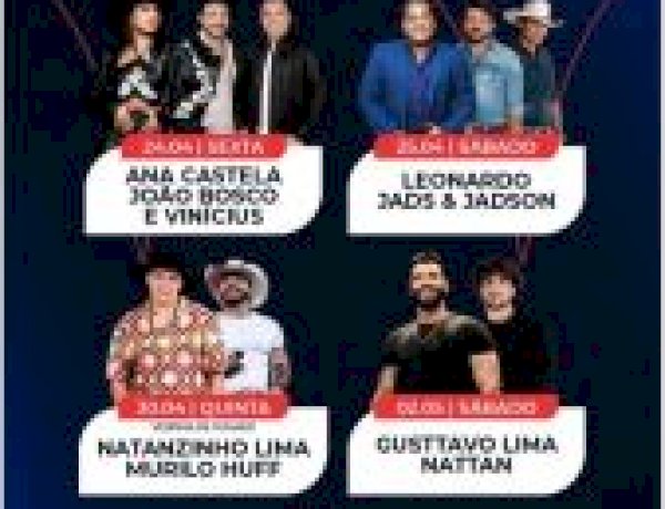 Expozebu Rodeo Shows anuncia atrações por dia e inicia venda de ingressos individuais