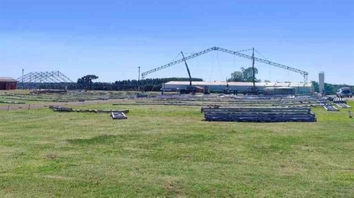 Empresas já estão autorizadas a montar estandes ao Show Rural