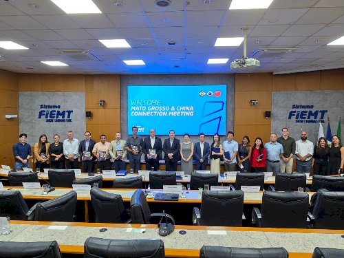 Fiemt recebe comitiva chinesa e reforça diálogo para atração de investimentos em Mato Grosso