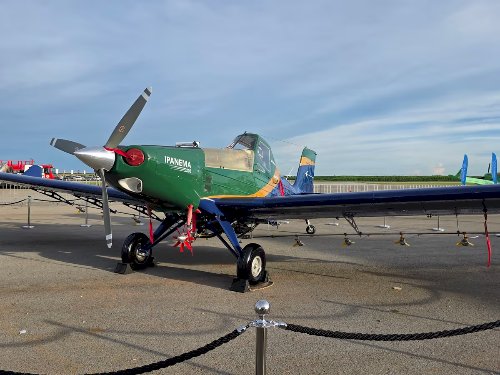 Avião agrícola a etanol no Show Safra MT promete economizar até 57% no bolso