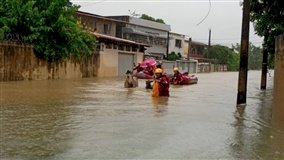 Chuvas deixam mortos e desalojados em Paraíba e Pernambuco